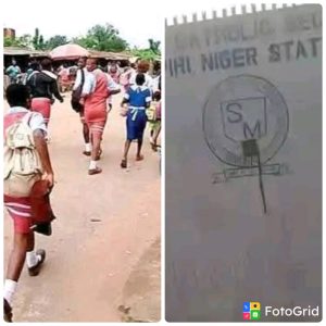 Over 200 Students, Staff Abdu’cted As Terrorists Raid Catholic School in Niger State